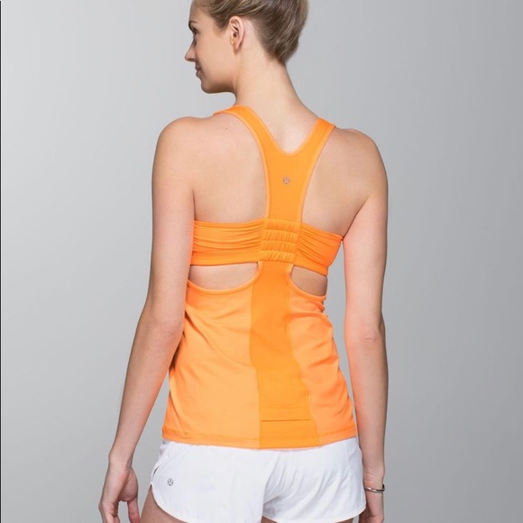 Lululemon Tone It Tank - Creamsicle Pop - Picture 2 of 4
